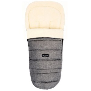 Cover Baby 0-3 Years Arctic Organic Wool Adjustable Footmuff in Gray - 1 of 4