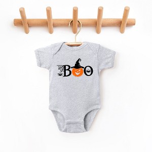 The Juniper Shop Boo Pumpkin Baby Bodysuit - 1 of 3