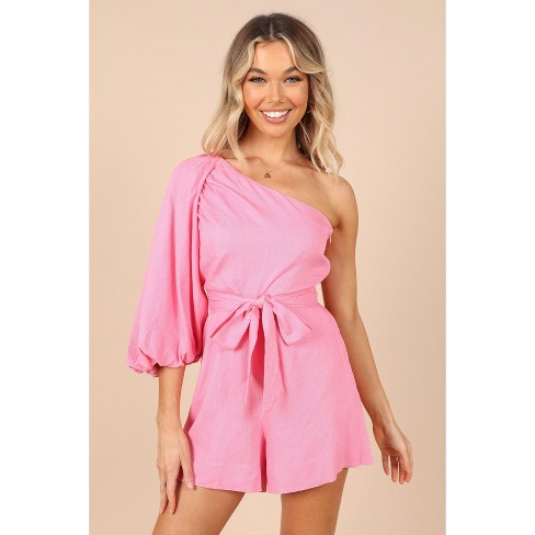 Petal and Pup Womens Krisa One Shoulder Romper - image 1 of 4