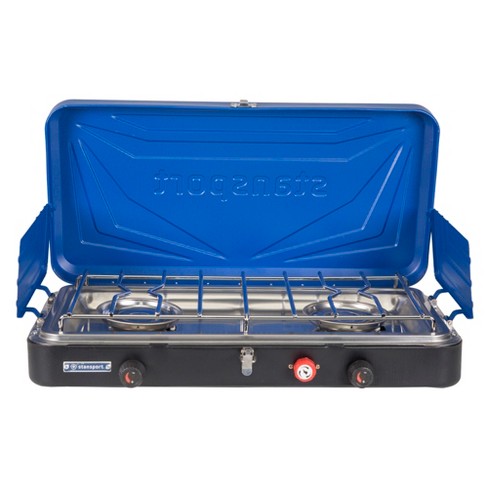 Stansport Double Burner Propane Stove Blue : Target