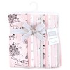 Hudson Baby Infant Girl Flannel Burp Cloth 12pk, Fairytale Princess, One Size - 2 of 4