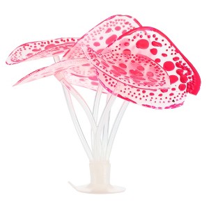 Unique Bargains Simulation Glowing Silicone Aquarium Simulation Coral - 1 of 4