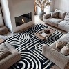 World Rug Gallery Contemporary Lines Indoor Area Rug - 2 of 4