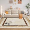 Washable Rug Non Slip Entryway Mat - Soft Accent Throw Rug for Bedroom, Entry, Living Room, Non-Shedding - 4 of 4