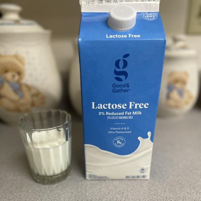 Lactose Free 2% Milk - 0.5gal - Good & Gather™ : Target