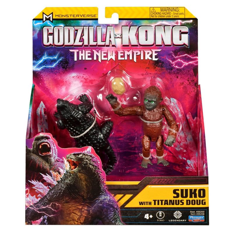 Godzilla x Kong: The New Empire Suko with Titanus Doug Figure Set - 2pk, 3 of 8