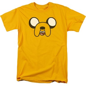 Men's Adventure Time Jake Head T-Shirt - 1 of 4
