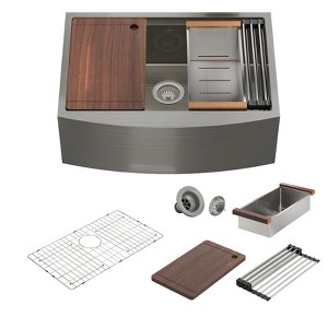 CASAINC 33-inch Stainless Steel Kitchen Sink - 1 of 4