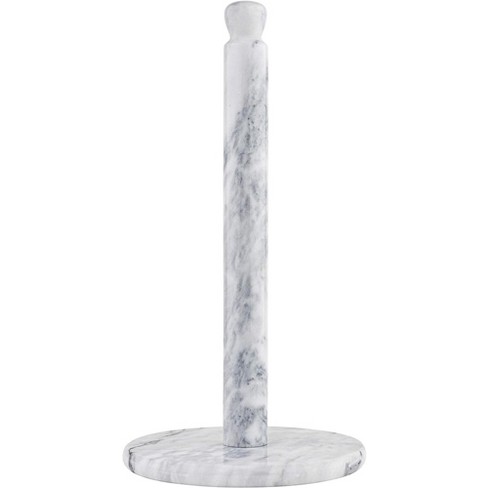 French Kitchen White Marble Paper Towel Holder + Reviews | Crate & Barrel