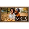 PosterPalooza | Textured Gold Picture Frame - UV Acrylic, Backing Board, Hanging Hardware Included - 2 of 4
