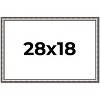 PosterPalooza | Slim Profile Silver Picture Frame - UV Acrylic, Backing Board, Hanging Hardware Included - 2 of 4