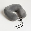 Continental Bedding Memory Foam U-Shaped Travel Pillow Set – With Eye Mask, Ear Plugs, Removable Cover & Travel Bag - 3 of 4