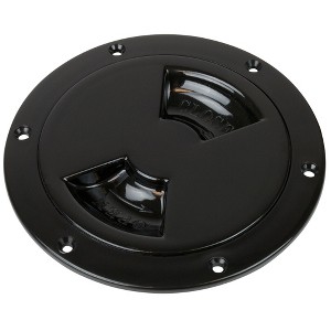 Seadog Quarter-Turn Deck Plate - Black - 5" - Model 3363551 Boat Equipment - 1 of 1