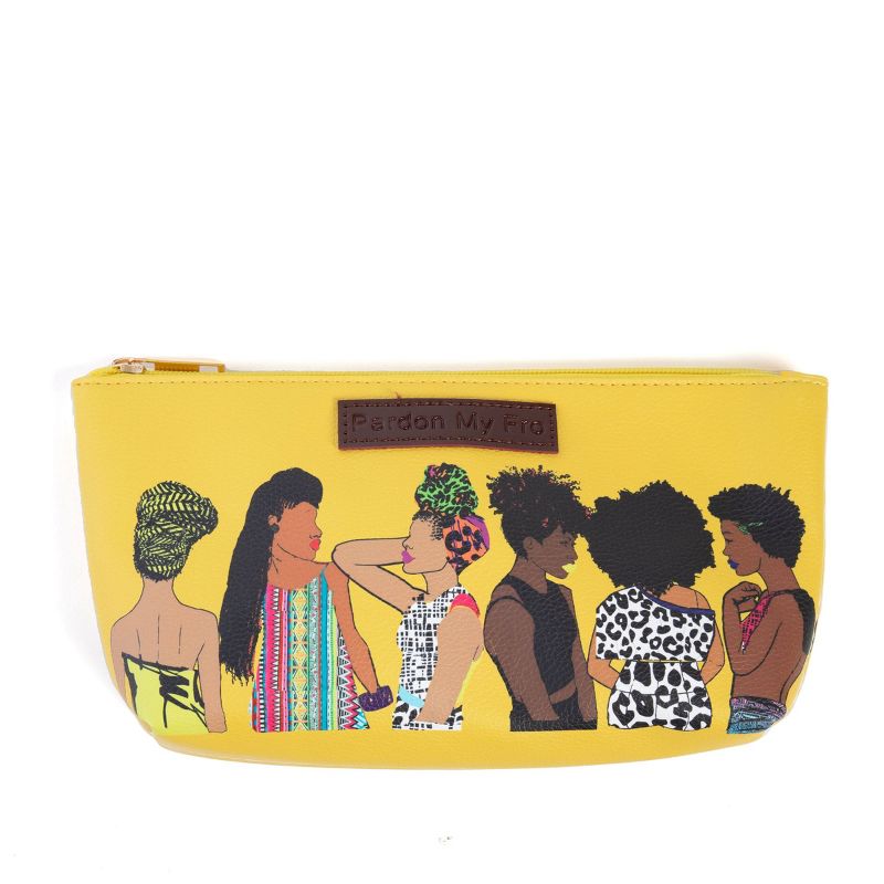 Pardon My Fro Squad-Cosmetic Bag, 3 of 4