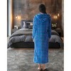 ADR Women's Zip Up Robe with Hood, Women's Long Zipper Robe, Warm Cozy Hooded Bathrobe - 3 of 3