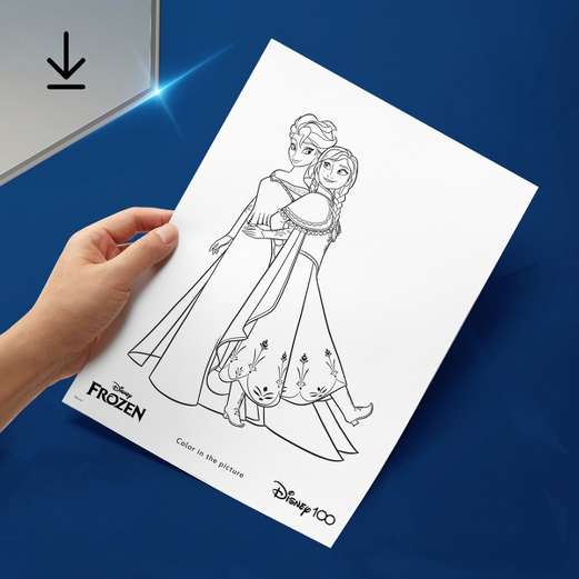 marshmallow coloring page frozen