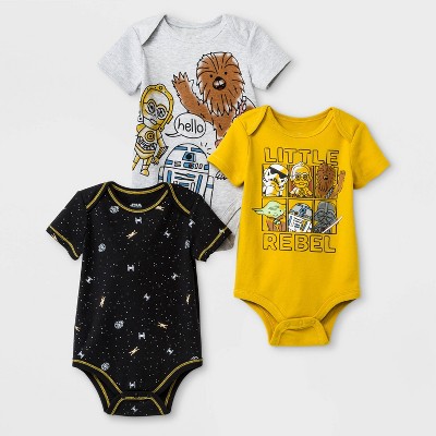 star wars newborn clothes