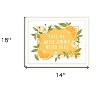 HomeRoots Take Me Where Summer Never Ends White Framed Print Wall Art - 3 of 3