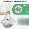 Pre-Separated Litter Box Liners, 9-11 Gallon Clear Waste Bags Compatible with Self-Cleaning & Automatic Boxes - 4 of 4