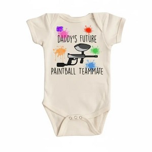 Paintball Newborn Baby Onesie® Bodysuit GS1 - 1 of 4