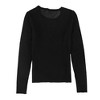bar III Womens Contrast Neck Knit Sweater - 2 of 2