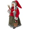 Northlight 18" Mrs. Claus Carrying a Basket and Twigs Christmas Figure - 3 of 4