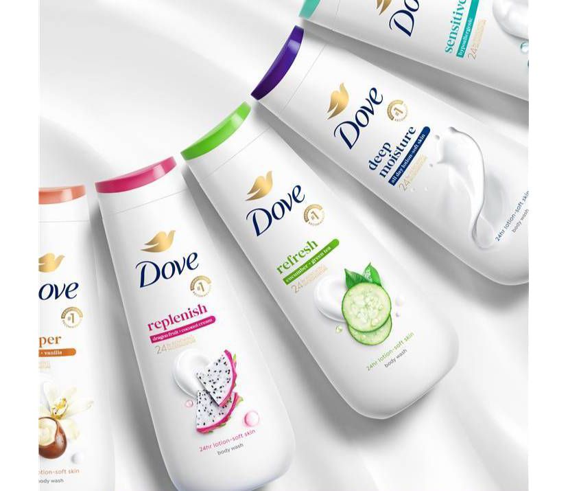 Dove Beauty Core Sensorial Thrills Body Wash Collection