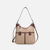 MKF Collection Harper Vegan Color Block Leather Women’s Shoulder Hobo Bag by Mia K - 2 of 4