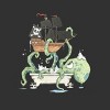 Men's Design By Humans Kraken in the Tub By Handclones T-Shirt - 2 of 4