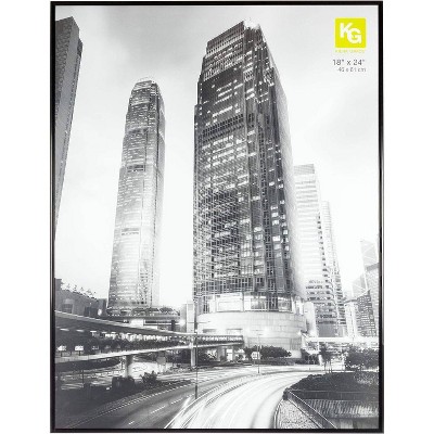 Kiera Grace 18"x24" Amirah Uptown Picture Frame: Aluminum, Wall-Mounted, Traditional Style