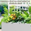 TUYOHW Metal Planter Box with Trellis, Metal Raised Garden Bed with Trellis, Garden Box for Climbing Plants, Flower - 4 of 4