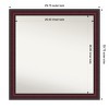 Amanti Art Dalat Non-Beveled Framed Bathroom Vanity Wall Mirror - 3 of 4