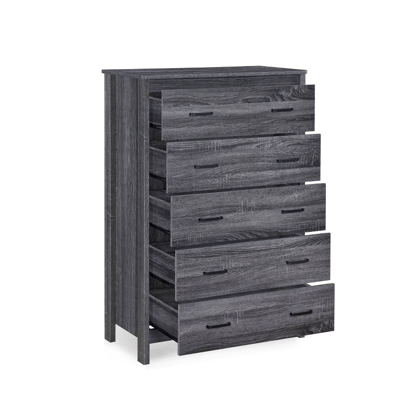Olimont Contemporary 5 Drawer Chest - Christopher Knight Home, 4 of 13