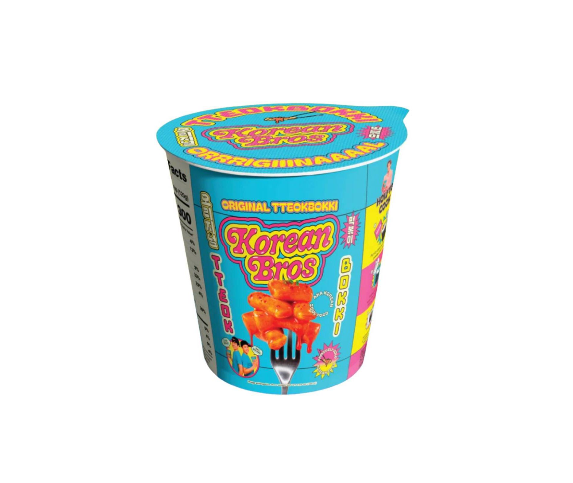 Korean Bros Tteobokki Original Cup - 4.23oz