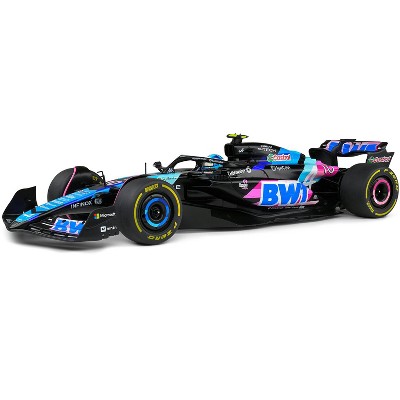 Alpine A524 #10 Pierre Gasly "BWT" Formula One F1 Monaco GP (2024) "Competition" Series 1/18 Diecast Model Car by Solido