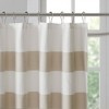 Shower Curtain with 3M Treatment Taupe 54x78" - 3 of 3