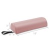 Saloniture 13" x 6" x 3" Half Round Neck Massage Table Bolster Pillow Pad - 2 of 4