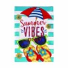 Evergreen Summer Vibes Only Applique Garden Flag - 3 of 4