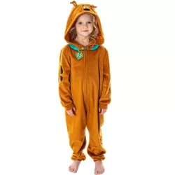 Scooby Doo Toddler Kids Scooby Doo Costume Pajama Union Suit Onesie