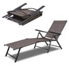 Tangkula 2PCS Chaise Lounge Adjustable Patio Poolside Recliner Chair Outdoor - 2 of 4