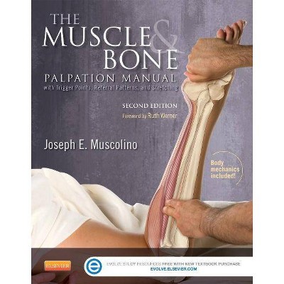  The Muscle and Bone Palpation Manual with Trigger Points, Referral Patterns and Stretching - 2nd Edition by  Joseph E Muscolino (Paperback) 