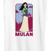 Women's - Disney Princess - Mulan Full Body Portrait Short Sleeve Graphic T-Shirt - 2 of 4