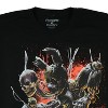 Seven Times Six Five Nights At Freddy's Shirt Men's Bonnie Skeleton Short Sleeve Graphic Tee Black - 3 of 4