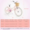 Prorider 18" Kid's Bike with Training Wheels Adjustable Handlebar Seat Handbrake Blue/Green/Pink - 3 of 4