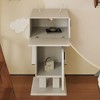 Bedside Cabinet with Two Storage Spaces, Ideal for Storage Scenarios in Children's Rooms - 4 of 4