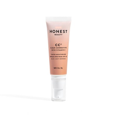 Honest Beauty CC Tinted Moisturizer with Vitamin C and Blue Light Defense - Dune Light Medium - SPF 30 - 1 oz