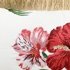 RightSide Designs Tiki Floral with Fringe Lumbar Indoor/Outdoor Throw Pillow - 2 of 4