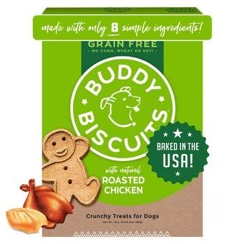 Buddy Biscuits Grain Free Chicken Biscuits Dog Treats - 14oz