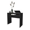 INFURNIC Desks Computer Desk with Storage for Clutter-Free Workspace and Ample Surface Area Strong and Durable, Black, 35.1"*16.5"*30.6" - 3 of 4