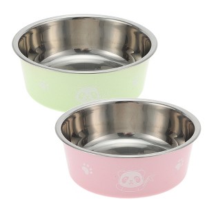 Unique Bargains Non-Skid Medium Pet Bowl 5.71" Dia - 1 of 4
